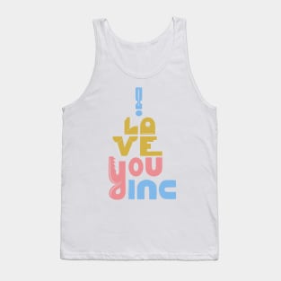 I Love You Tank Top